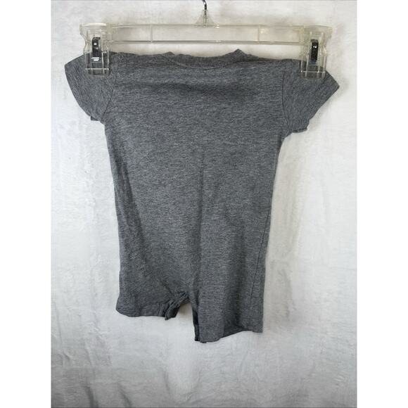 Michael Jordan 23 Baby Boy Romper One-Piece Heather Grey size 0-6 mo. Jumpman - Picture 6 of 7